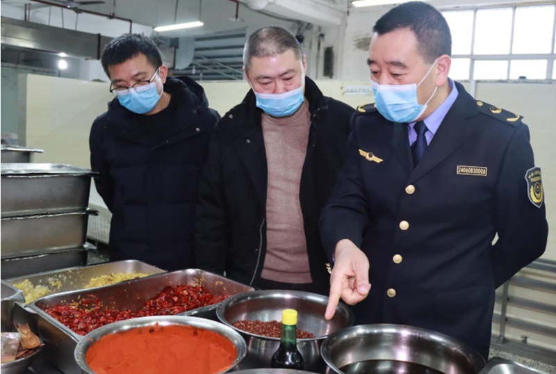 贵州沿河：开展校园食品安全专项检查(图1)